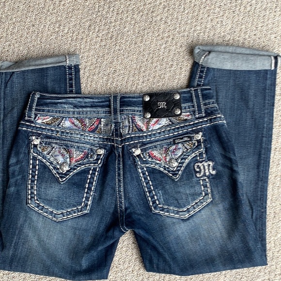 Miss Me cuffed Capri sz29 gently worn smoke free - Picture 4 of 4